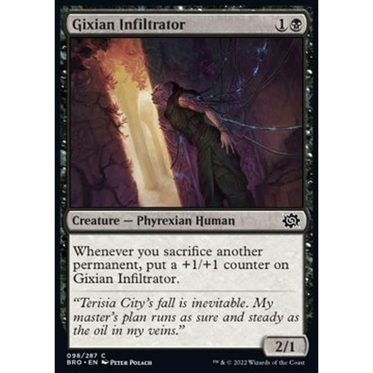 Gixian Infiltrator - Gixian Infiltrator - [BRO] [NM]