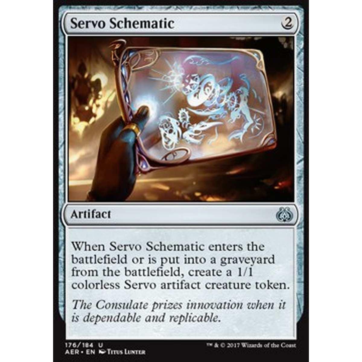 Servo Schematic - Progetto di Servomeccanismo - [AER] [NM]