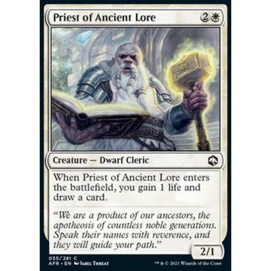 Priest of Ancient Lore - Sacerdote dell'Antico Sapere - [AFR] [NM]