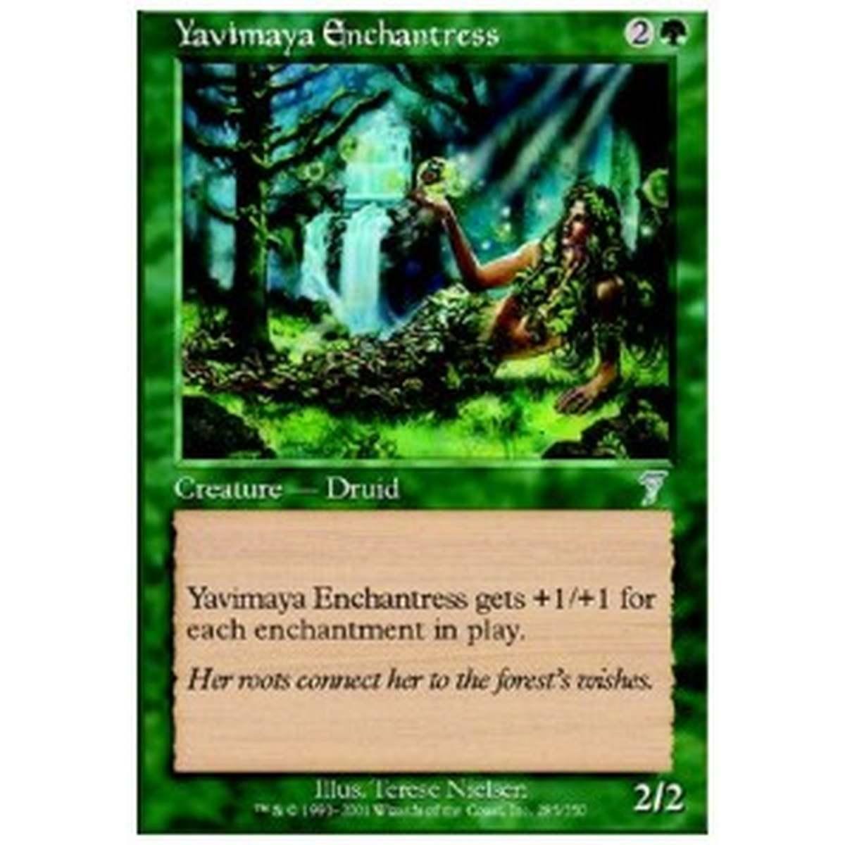 Yavimaya Enchantress - Yavimaya Enchantress - [7ED] [NM]
