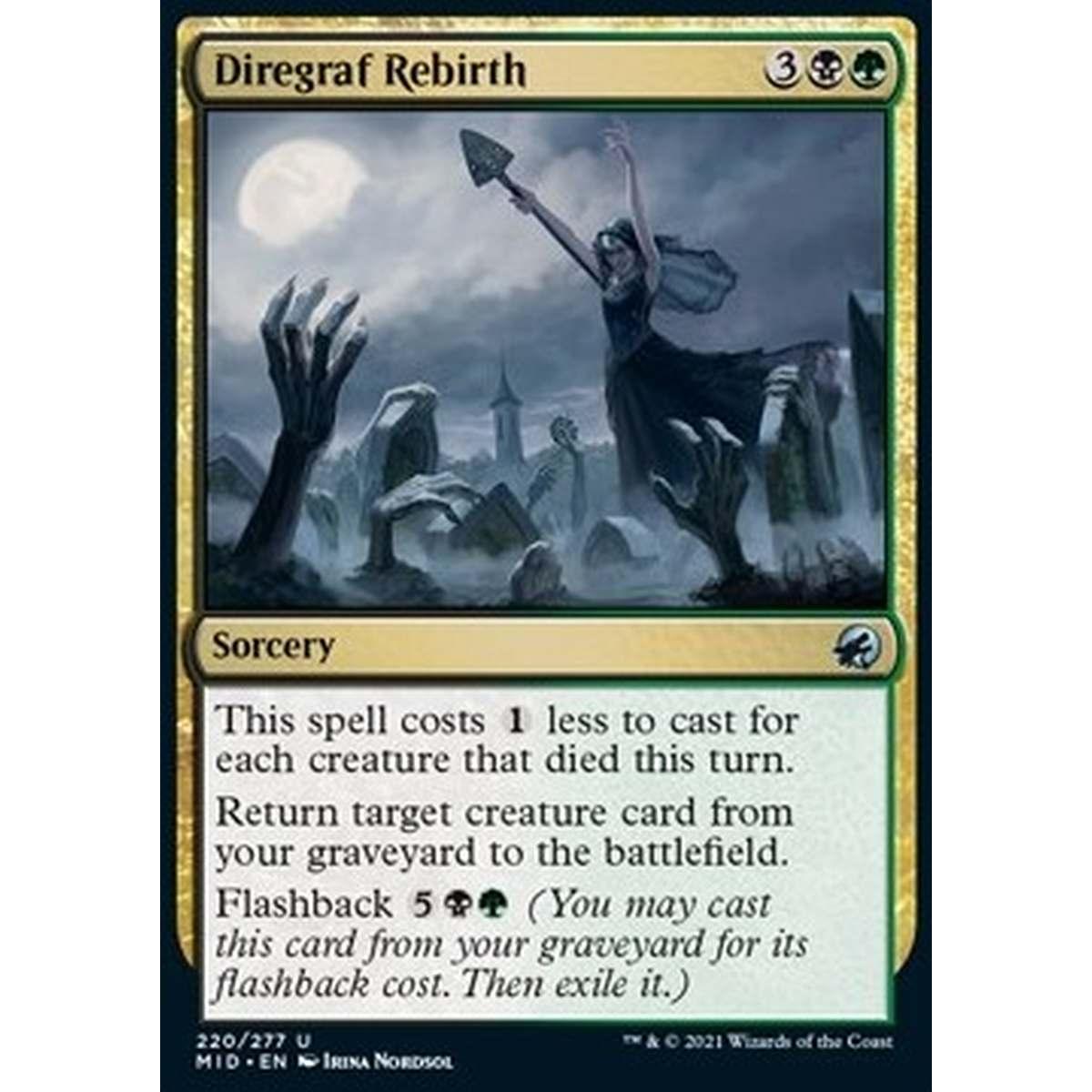 Diregraf Rebirth - Rinascita del Cimitero di Guerra - [MID] [NM]