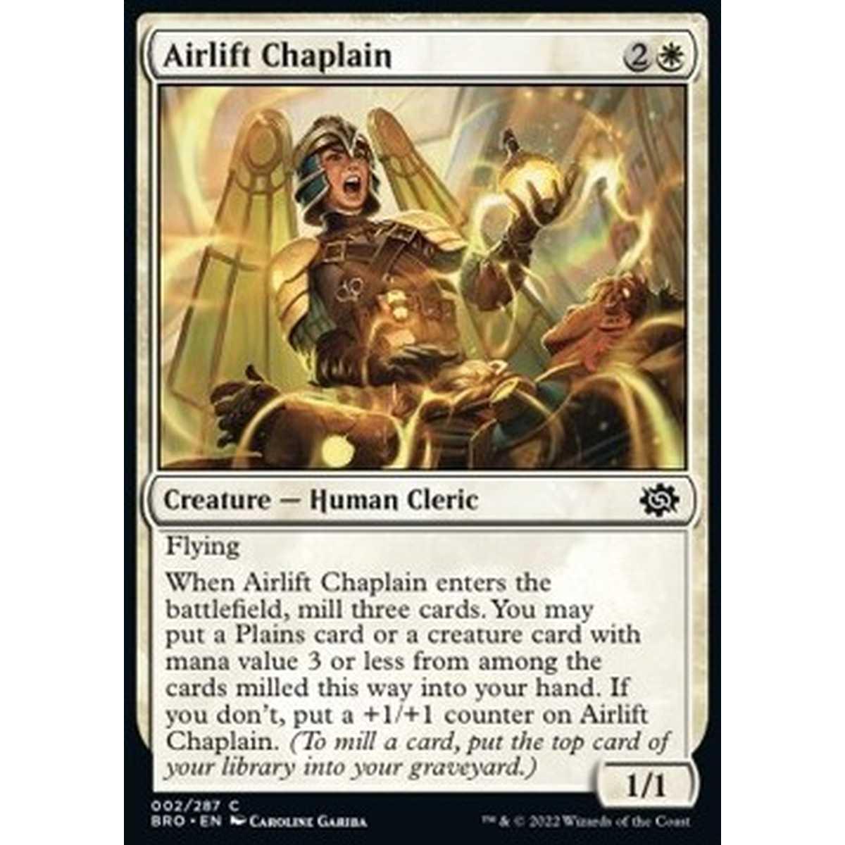 Airlift Chaplain - Airlift Chaplain - [BRO] [NM] [Foil]