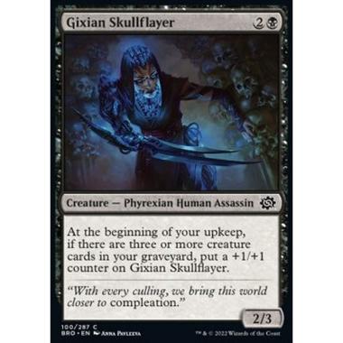 Gixian Skullflayer - Gixian Skullflayer - [BRO] [NM] [Foil]