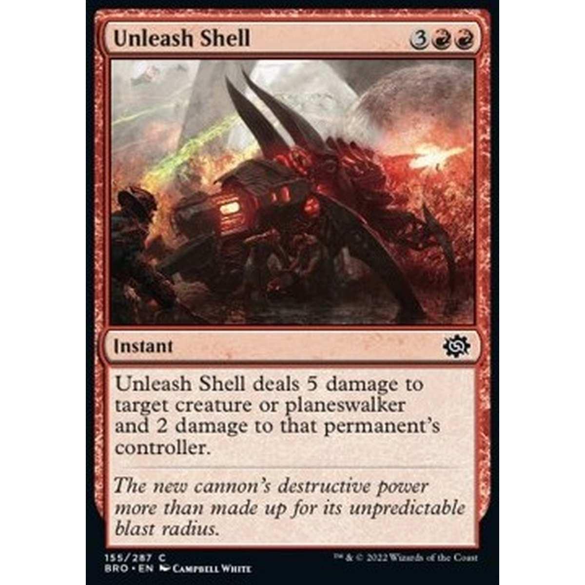 Unleash Shell - Unleash Shell - [BRO] [NM] [Foil]