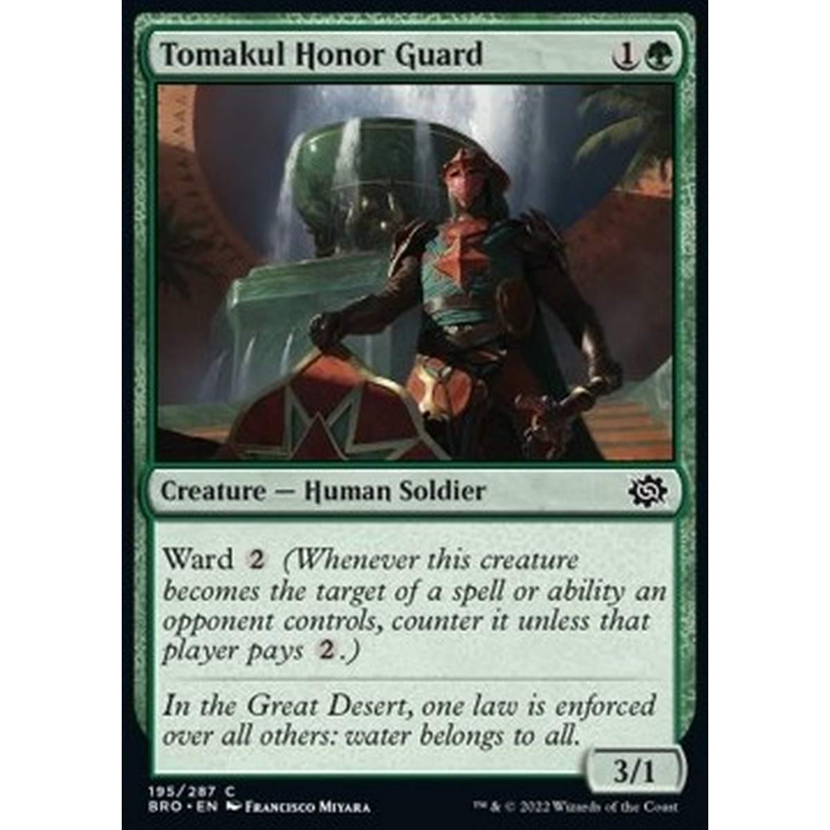 Tomakul Honor Guard - Tomakul Honor Guard - [BRO] [NM] [Foil]