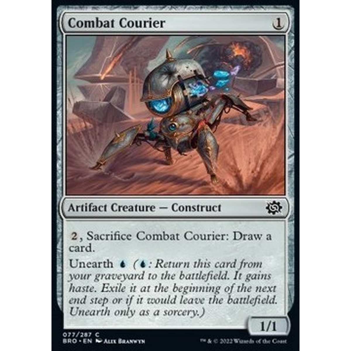 Combat Courier - Combat Courier - [BRO] [NM] [Foil]