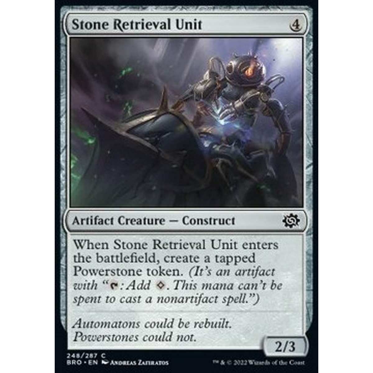 Stone Retrieval Unit - Stone Retrieval Unit - [BRO] [NM] [Foil]
