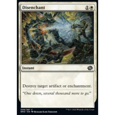 Disenchant - Disincantare - [BRO] [NM] [Foil]