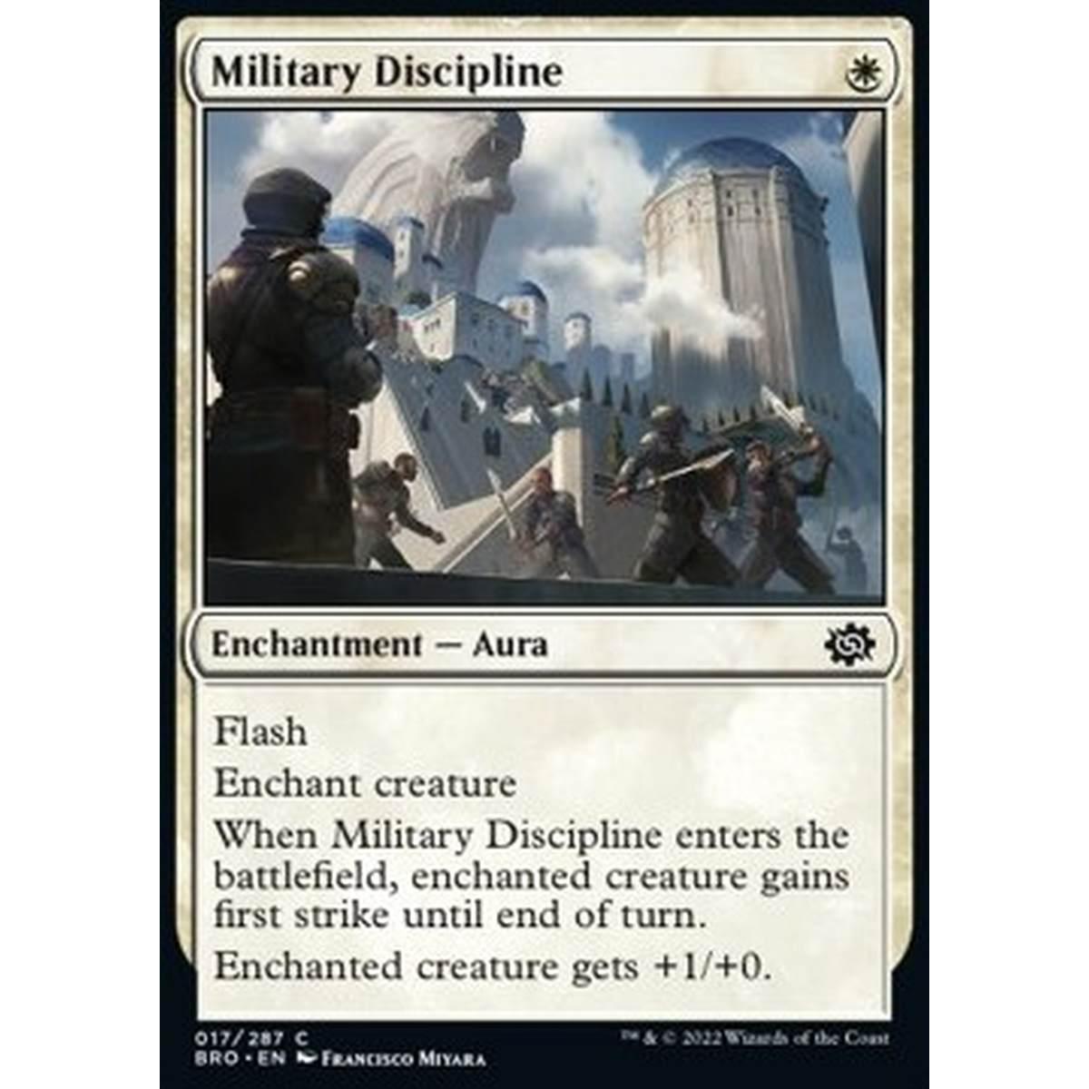 Military Discipline - Disciplina Militare - [BRO] [NM] [Foil]