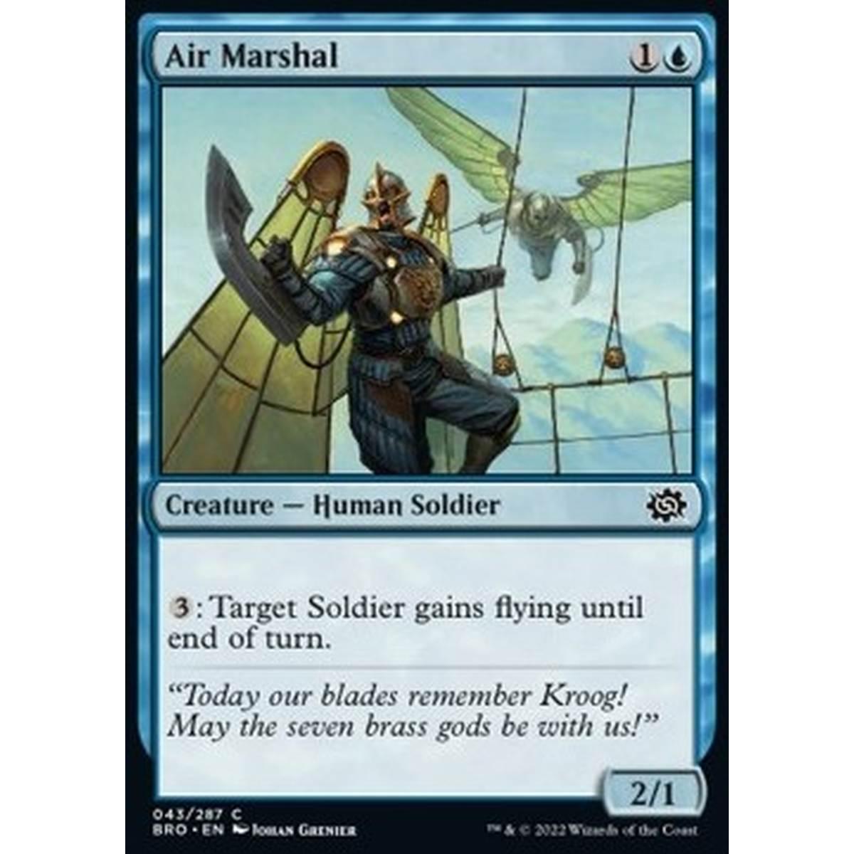 Air Marshal - Maresciallo dell'Aria - [BRO] [NM] [Foil]