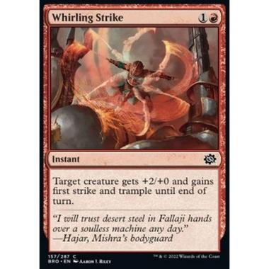 Whirling Strike - Colpo Turbinante - [BRO] [NM] [Foil]