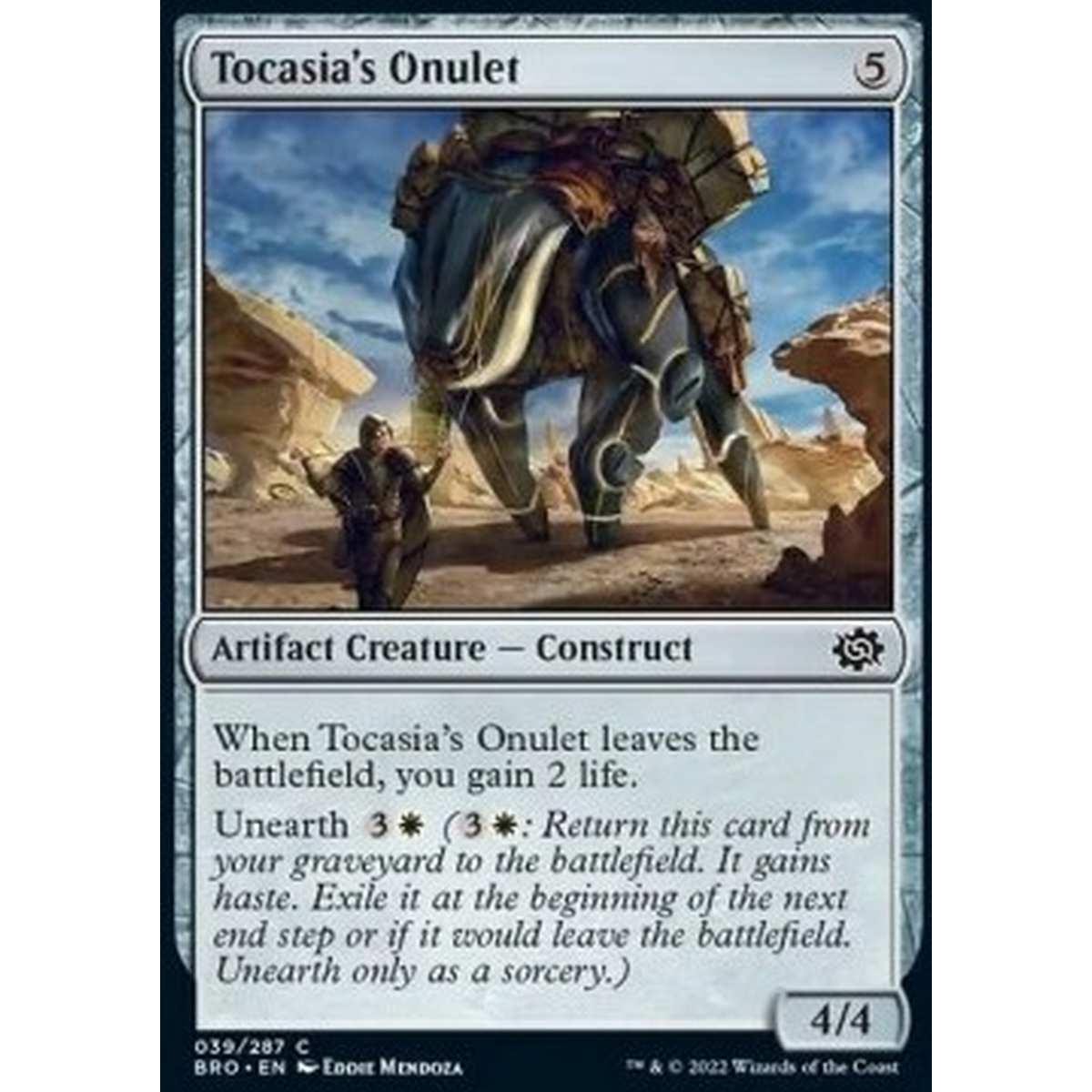 Tocasia's Onulet - Onulet di Tocasia - [BRO] [NM] [Foil]