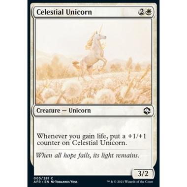Celestial Unicorn - Unicorno Celestiale - [AFR] [NM]