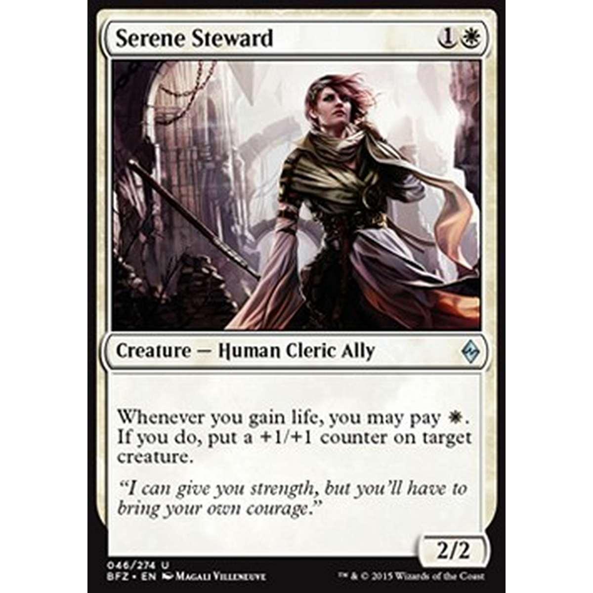 Serene Steward - Guardiana Serena - [BFZ] [NM]