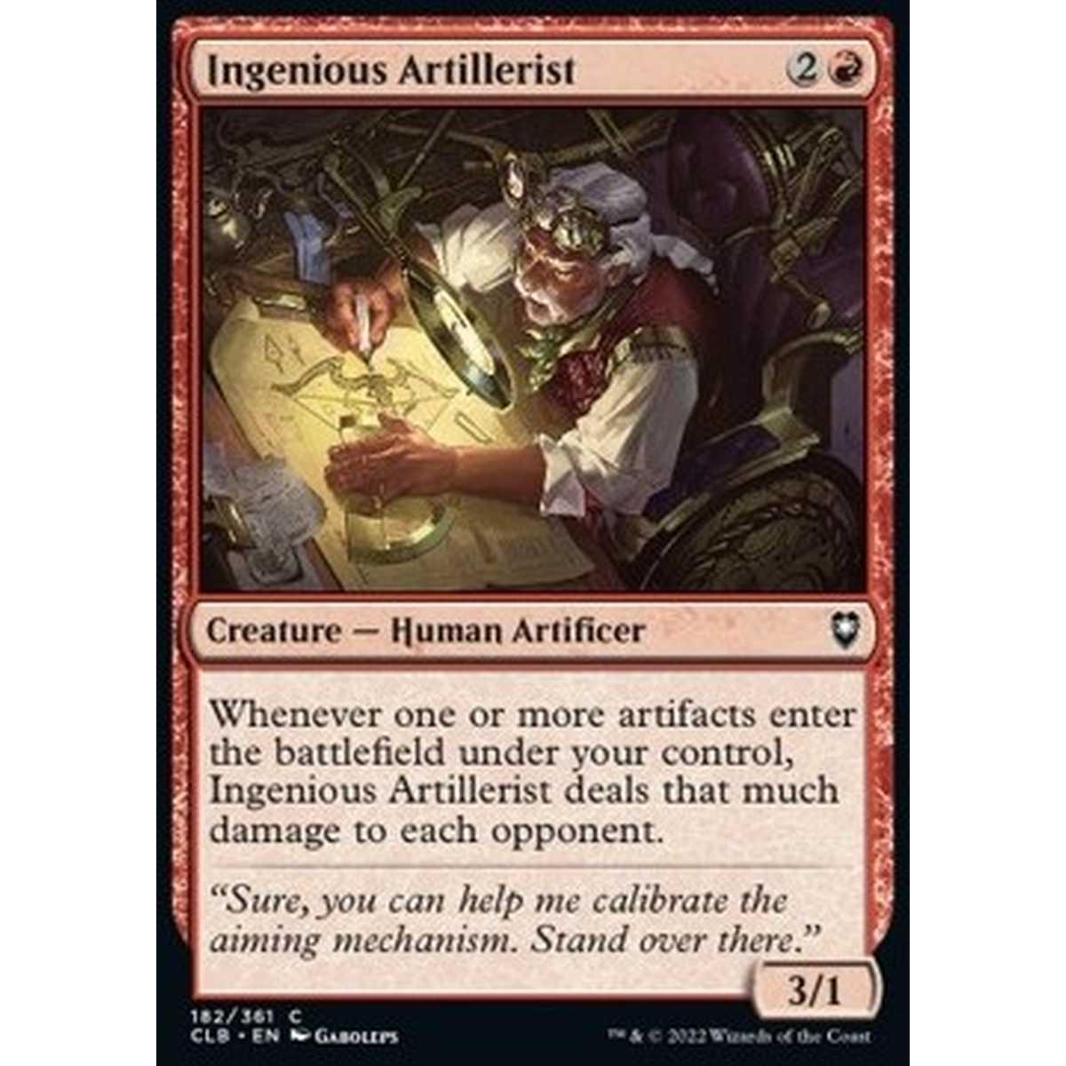 Ingenious Artillerist - Ingenious Artillerist - [CLB] [NM]