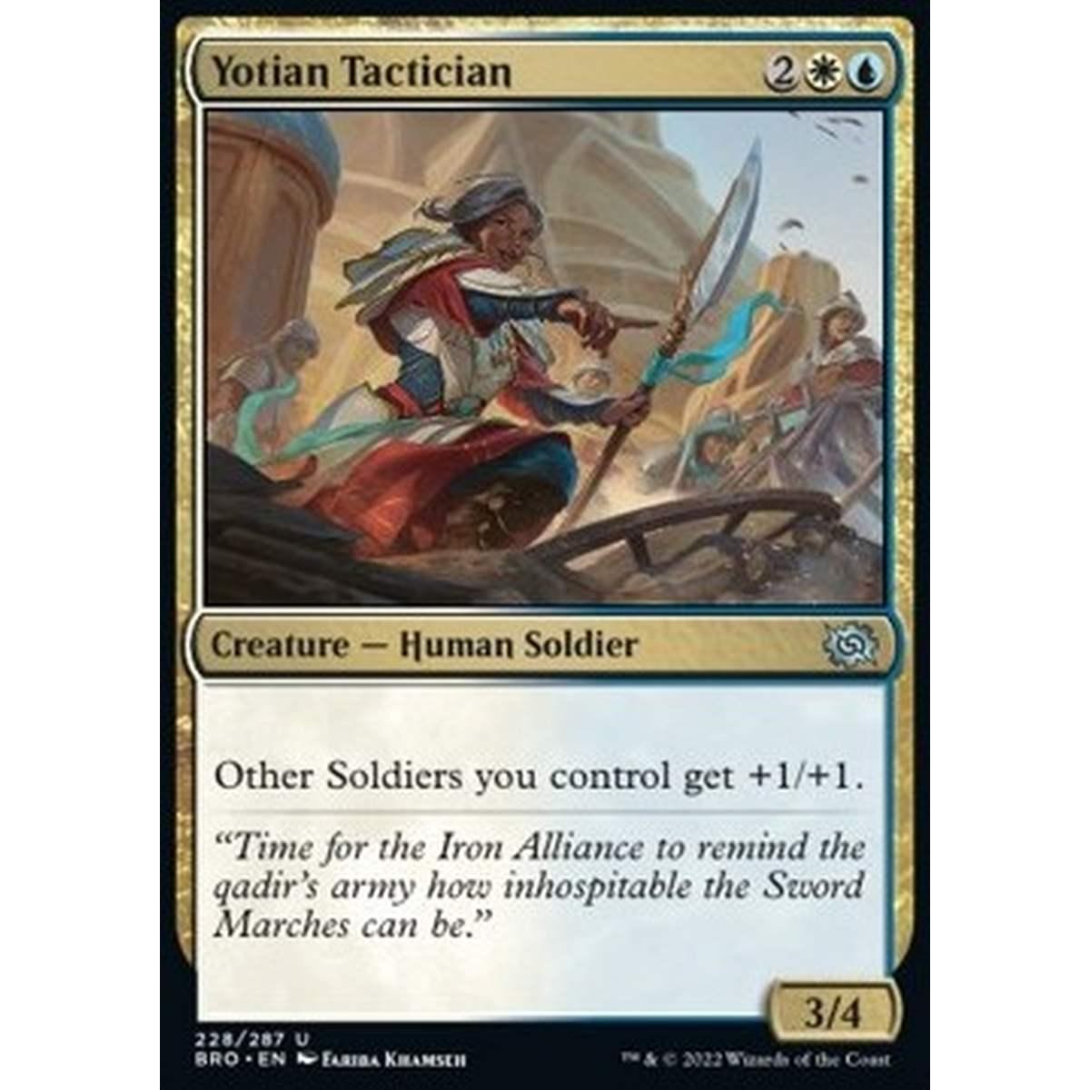 Yotian Tactician - Stratega di Yotia - [BRO] [NM]