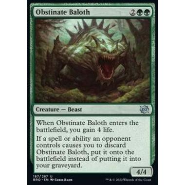 Obstinate Baloth - Baloth Testardo - [BRO] [NM]