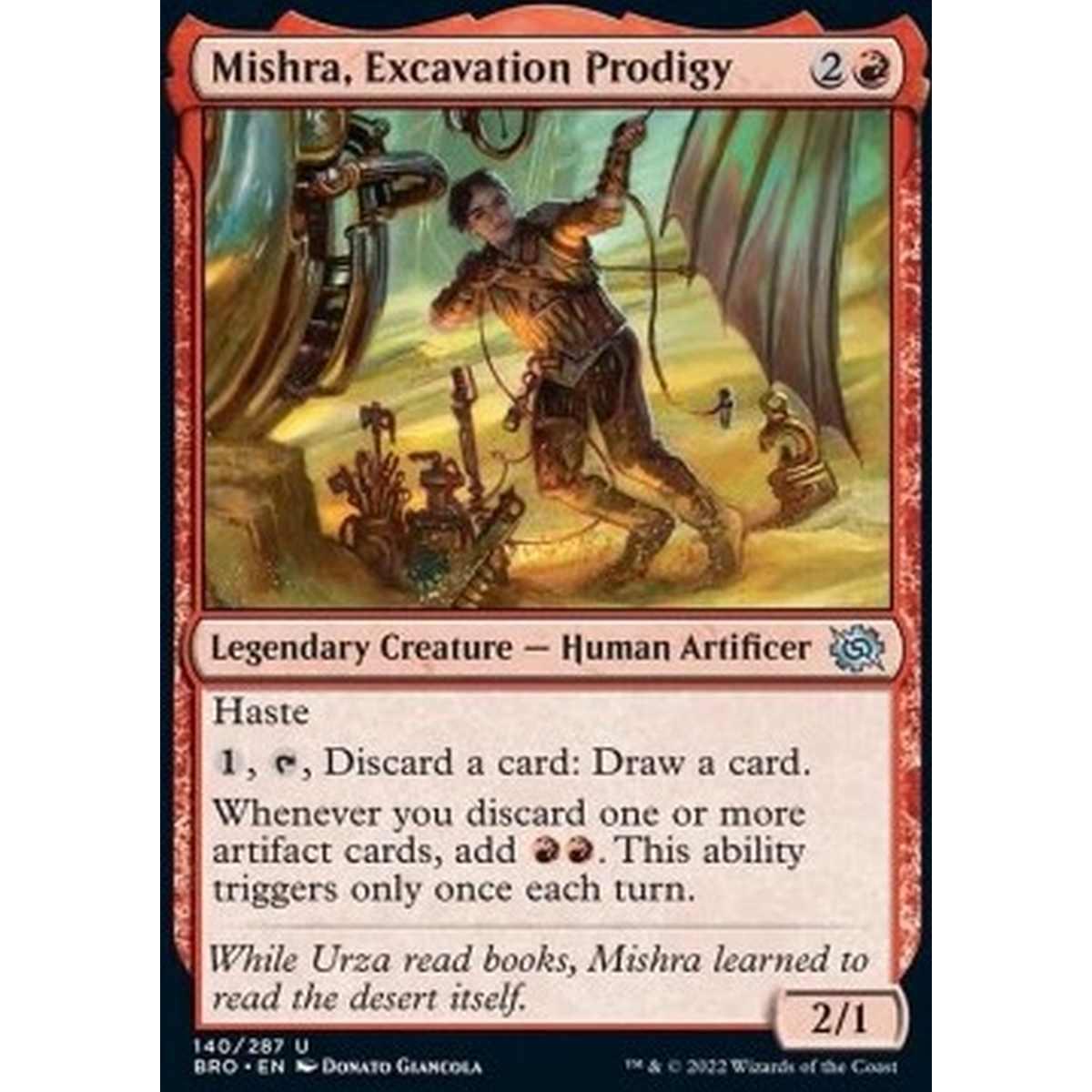 Mishra, Excavation Prodigy - Mishra, Excavation Prodigy - [BRO] [NM]