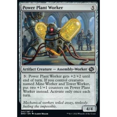 Power Plant Worker - Addetto alla Centrale Energetica - [BRO] [NM]