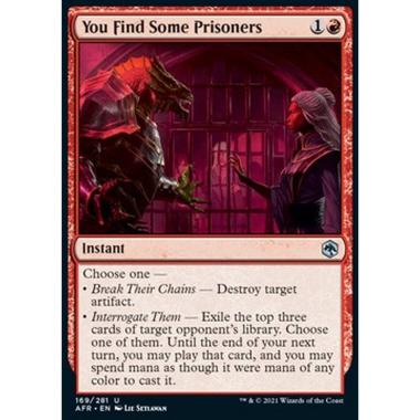 You Find Some Prisoners - Trovate dei Prigionieri - [AFR] [NM]