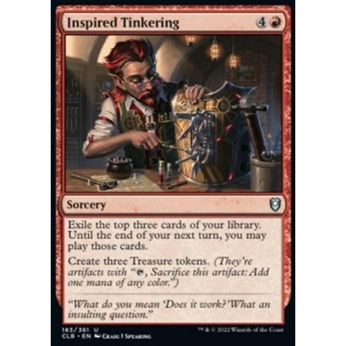 Inspired Tinkering - Inspired Tinkering - [CLB] [NM]
