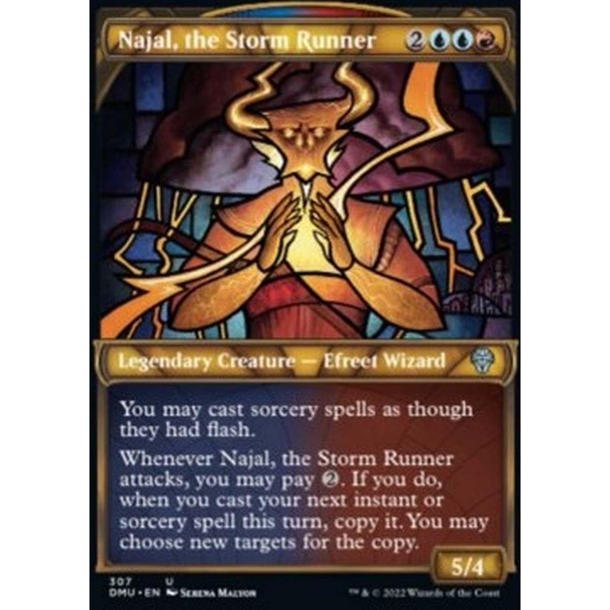 Najal, the Storm Runner (V.1) - Najal, Tempesta Fulminea (V.1) - [XDMU] [NM]