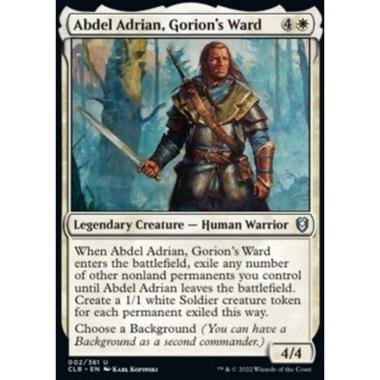 Abdel Adrian, Gorion's Ward - Abdel Adrian, Gorion's Ward - [CLB] [NM]