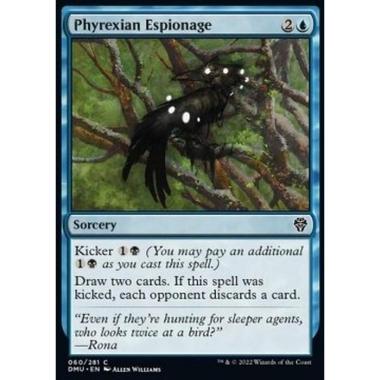 Phyrexian Espionage - Phyrexian Espionage - [DMU] [NM] [Foil]