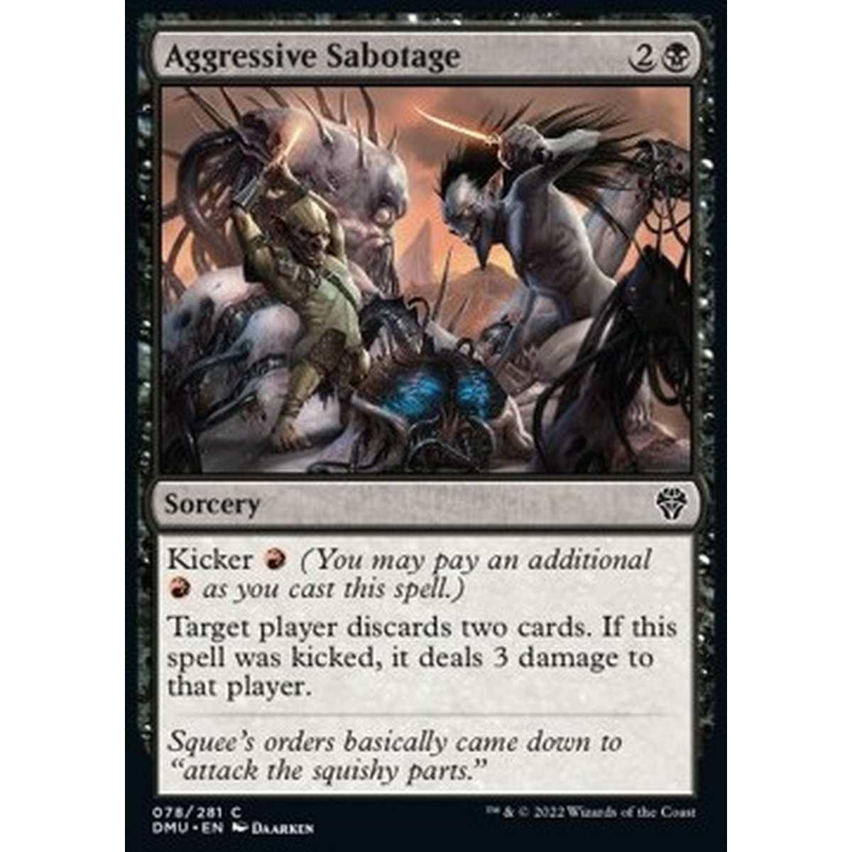 Aggressive Sabotage - Aggressive Sabotage - [DMU] [NM] [Foil]