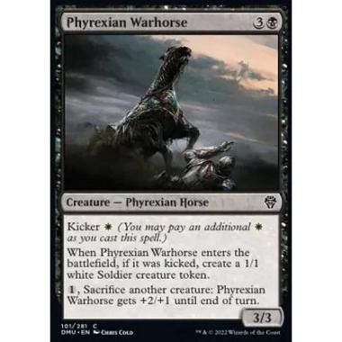 Phyrexian Warhorse - Phyrexian Warhorse - [DMU] [NM] [Foil]