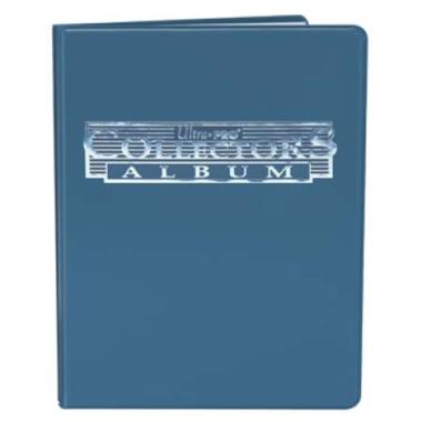Raccoglitore Album Collectors Portfolio 4 Tasche Blu 80 carte