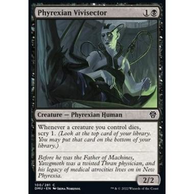 Phyrexian Vivisector - Vivisettrice di Phyrexia - [DMU] [NM] [Foil]