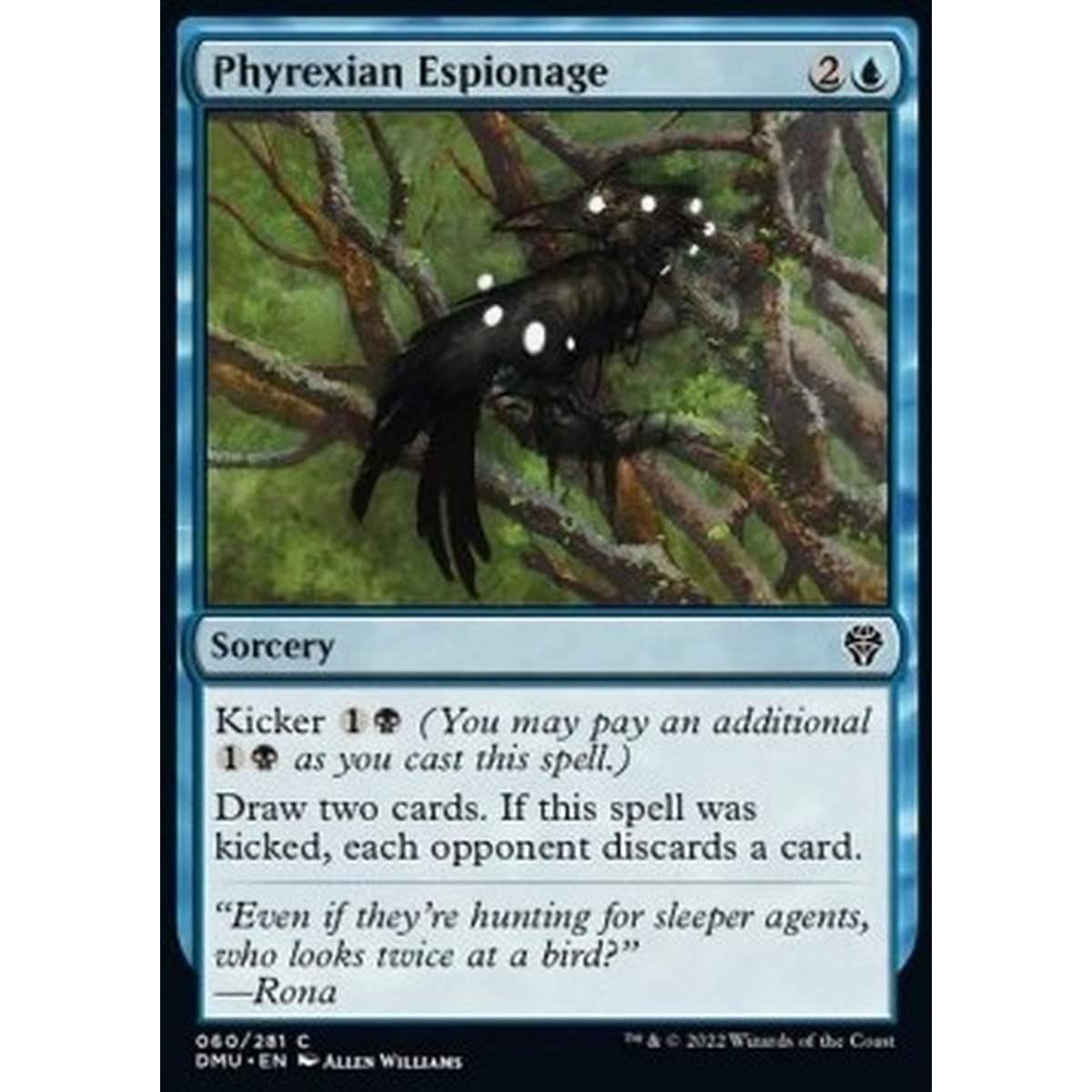 Phyrexian Espionage - Spionaggio di Phyrexia - [DMU] [NM] [Foil]