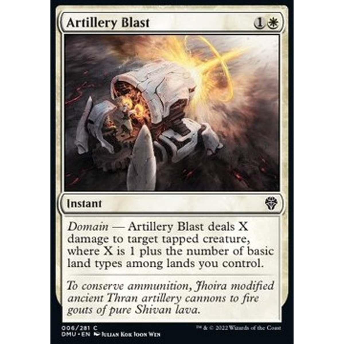 Artillery Blast - Colpo di Artiglieria - [DMU] [NM] [Foil]