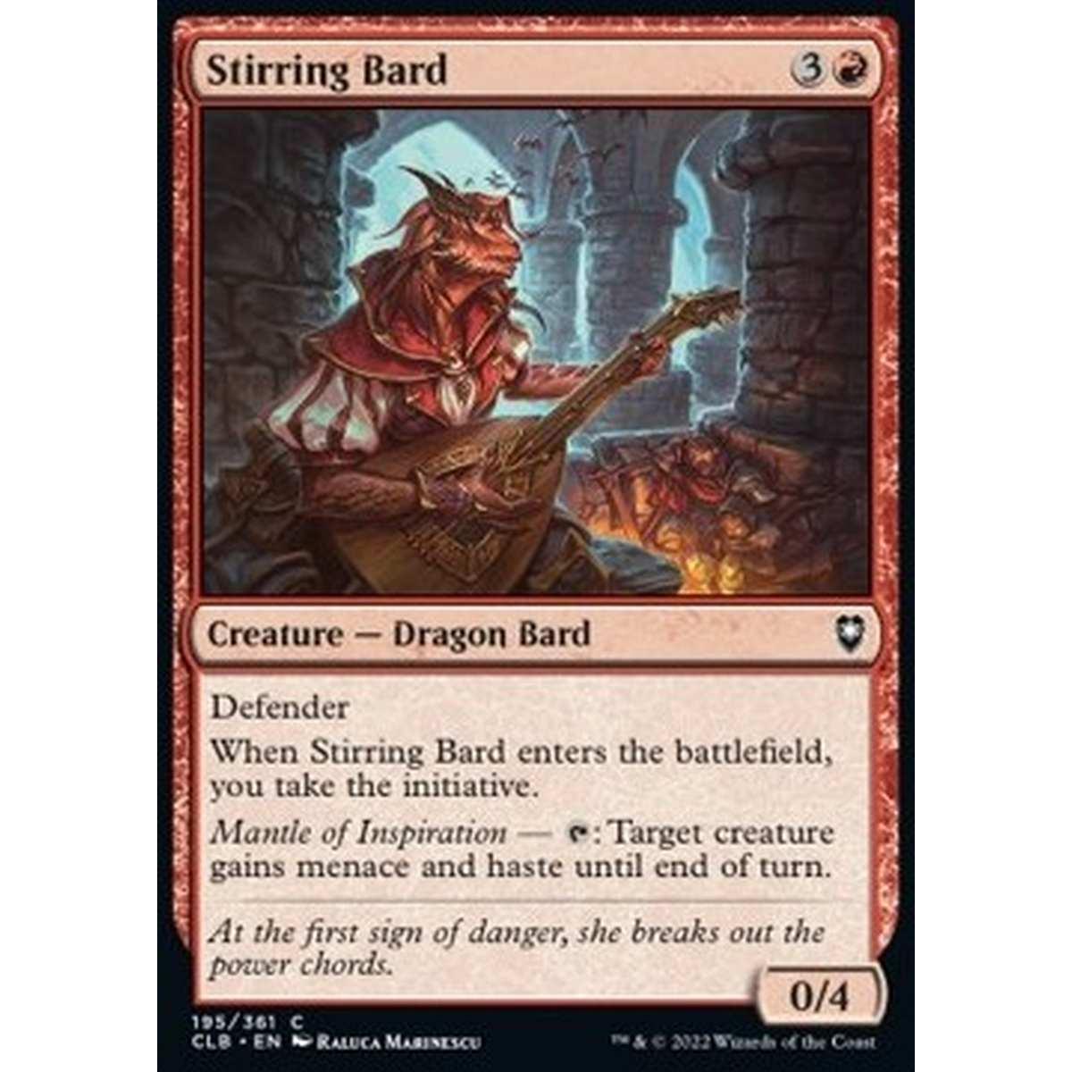 Stirring Bard - Stirring Bard - [CLB] [NM]