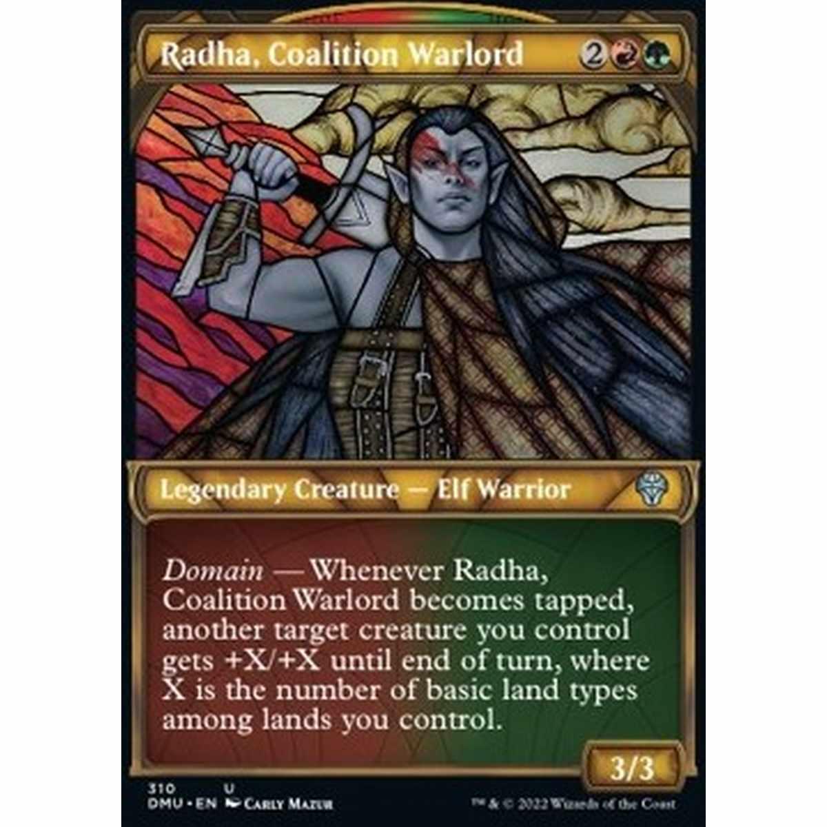 Radha, Coalition Warlord (V.1) - Radha, Coalition Warlord (V.1) - [XDMU] [NM]