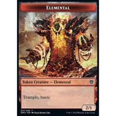 Elemental Token (Red 2/1) - Elemental Token (Red 2/1) - [XDMU] [NM]