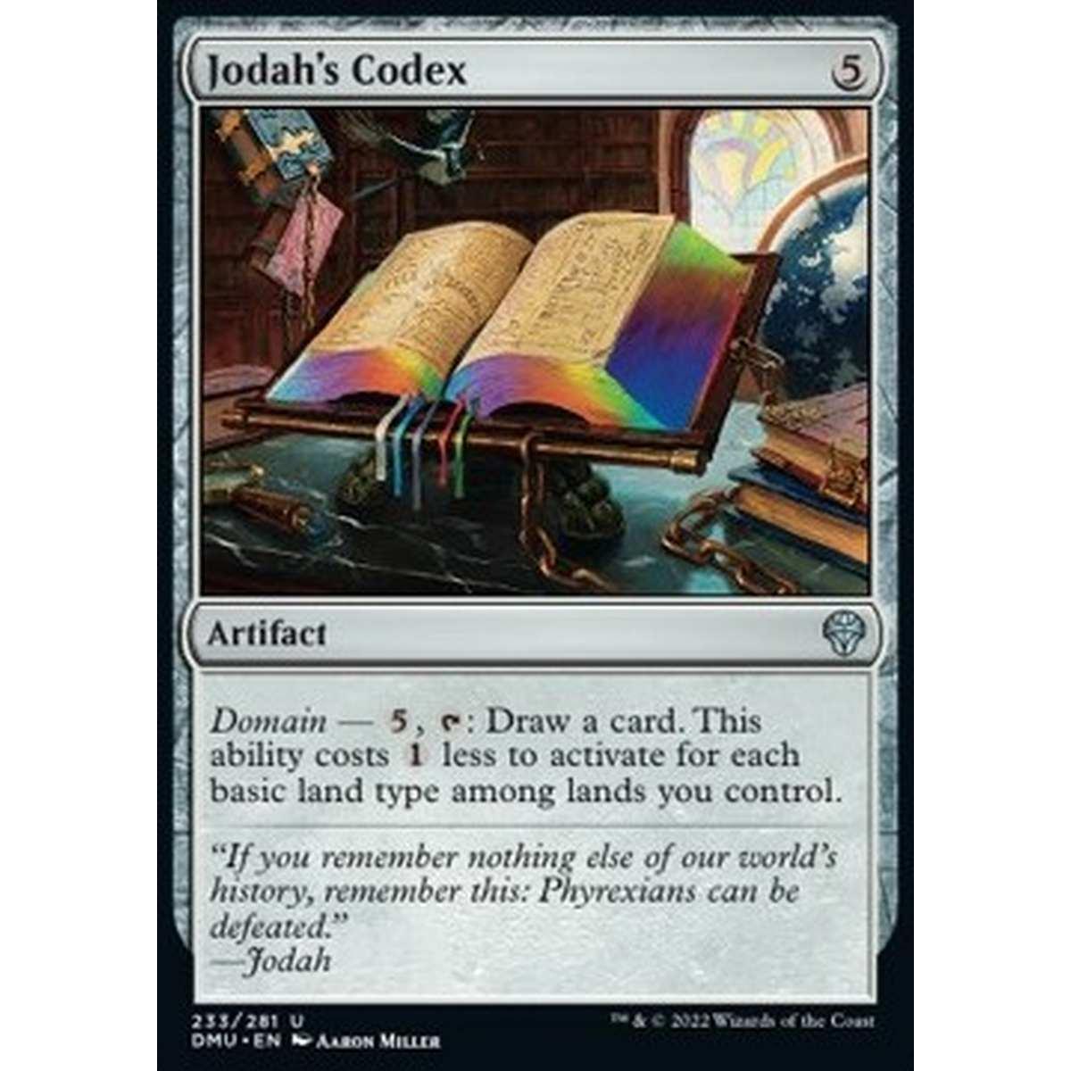 Jodah's Codex - Codice di Jodah - [DMU] [NM]