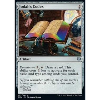 Jodah's Codex - Codice di Jodah - [DMU] [NM]