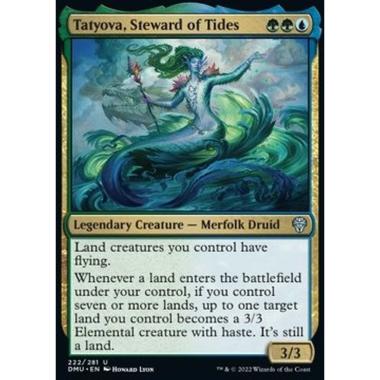Tatyova, Steward of Tides - Tatyova, Guardiana delle Maree - [DMU] [NM]