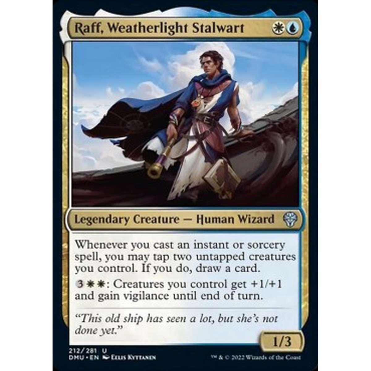 Raff, Weatherlight Stalwart - Raff, Impavido della Cavalcavento - [DMU] [NM]