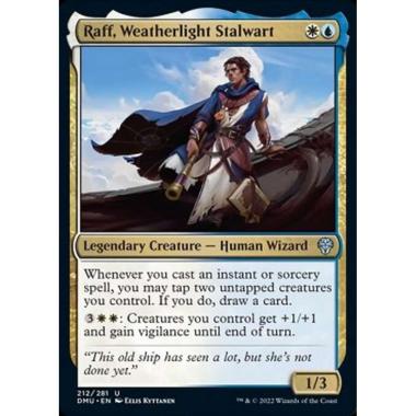 Raff, Weatherlight Stalwart - Raff, Impavido della Cavalcavento - [DMU] [NM]