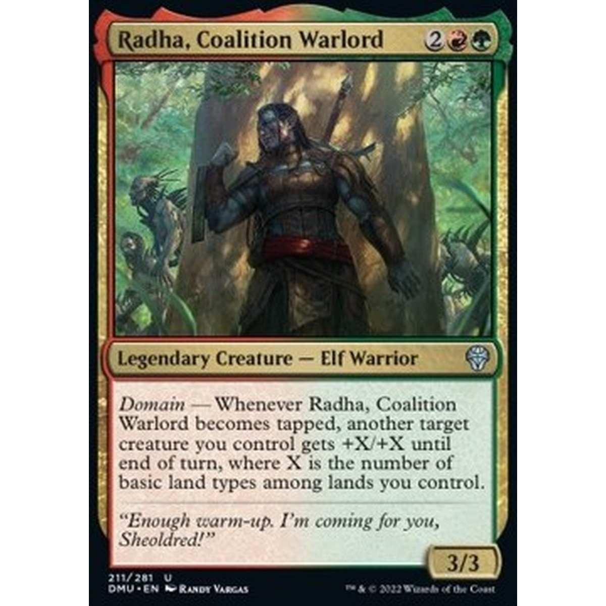Radha, Coalition Warlord - Radha, Signora della Guerra della Coalizione - [DMU] [NM]