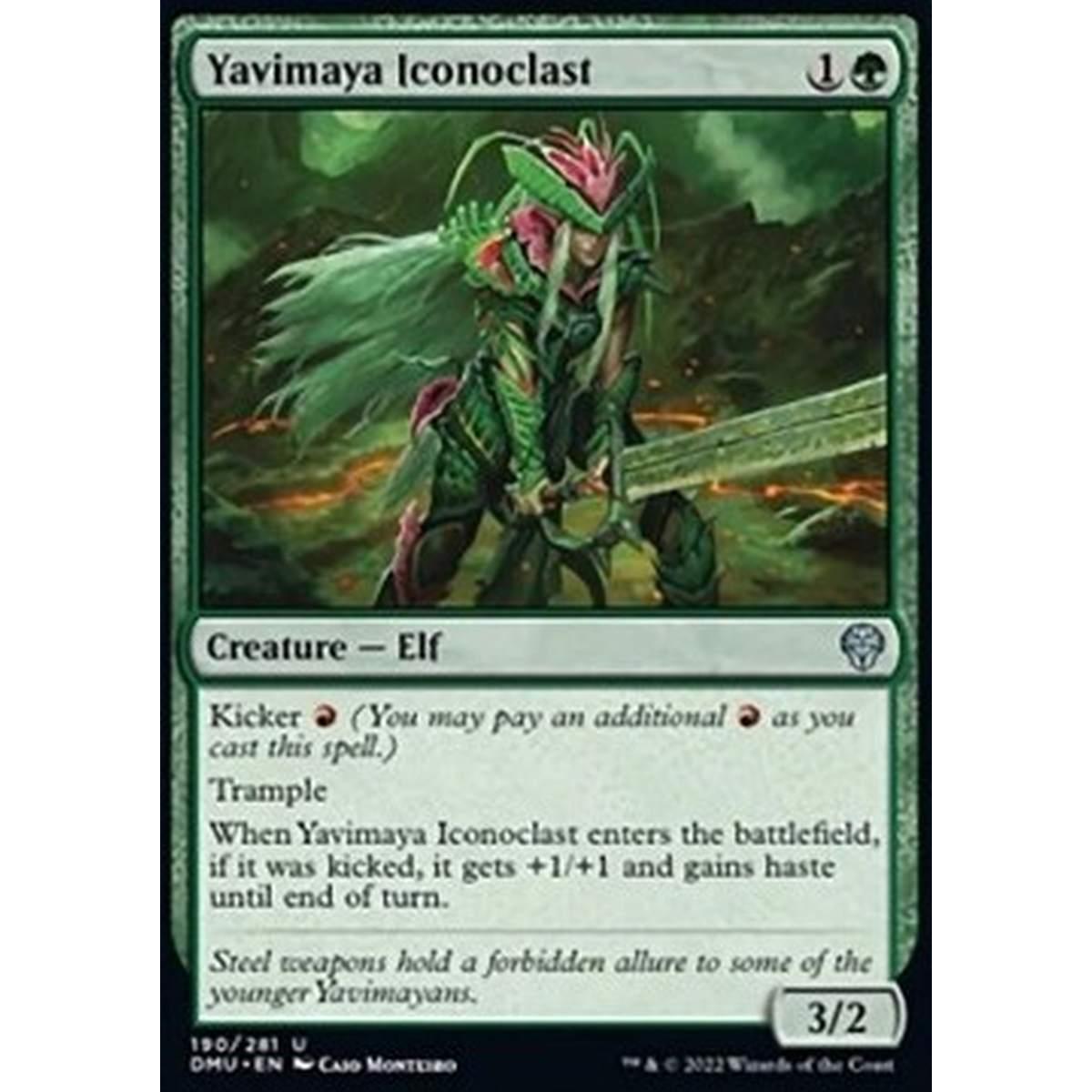 Yavimaya Iconoclast - Iconoclasta di Yavimaya - [DMU] [NM]