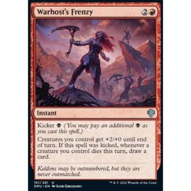 Warhost's Frenzy - Frenesia dell'Armata - [DMU] [NM]