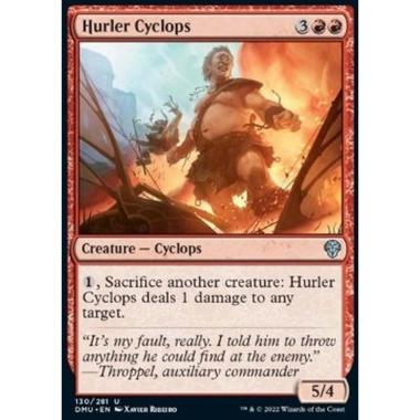 Hurler Cyclops - Ciclope Lanciatore - [DMU] [NM]