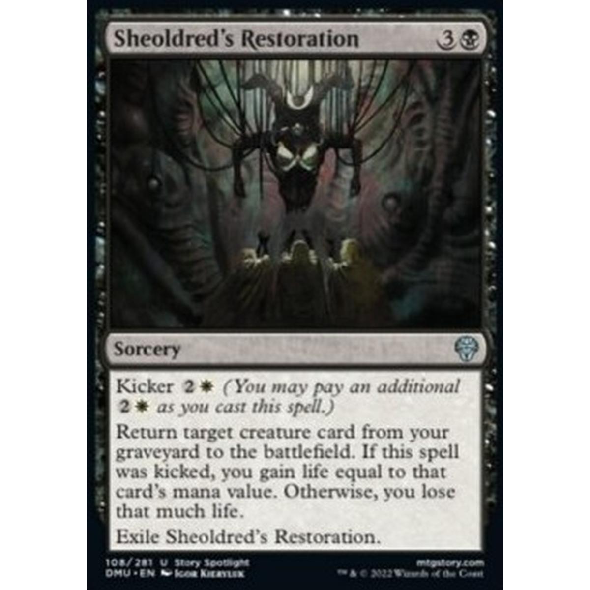 Sheoldred's Restoration - Recupero di Sheoldred - [DMU] [NM]