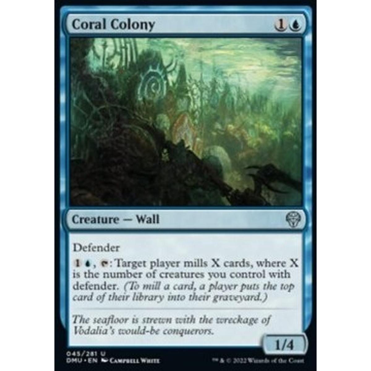 Coral Colony - Colonia Corallina - [DMU] [NM]