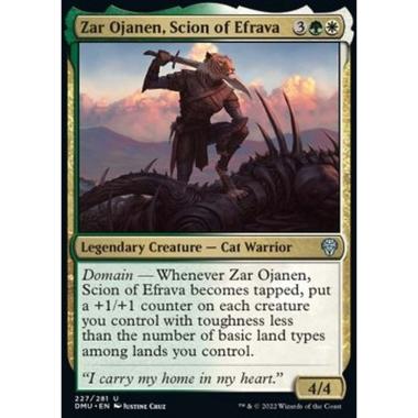 Zar Ojanen, Scion of Efrava - Zar Ojanen, Scion of Efrava - [DMU] [NM]