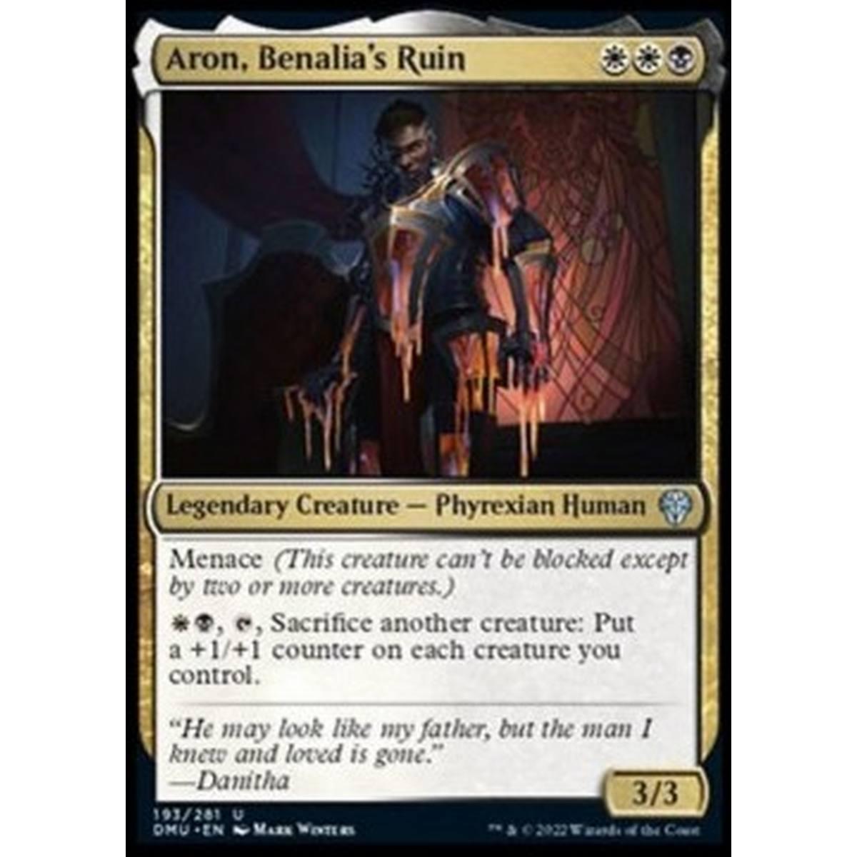 Aron, Benalia's Ruin - Aron, Benalia's Ruin - [DMU] [NM]